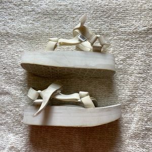 Platform Tevas- White